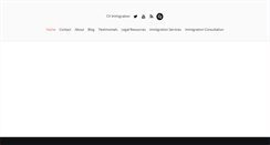 Desktop Screenshot of cvimmigration.com